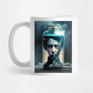 Boy in a Jar with a Pickled Face No. 1 Mug